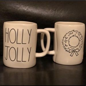 Rae Dunn Holly Jolly mug